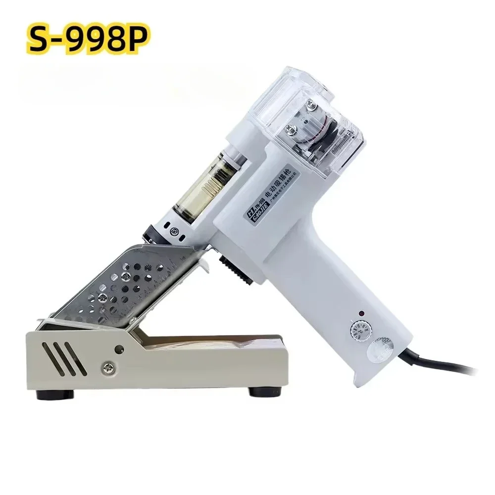 Desoldering Gun Vacuum Electric - S-998P Doppelpumpen-Elektro-Entlötpistole 100W Elektrischer Vakuum-Lötsauger Bleifreies